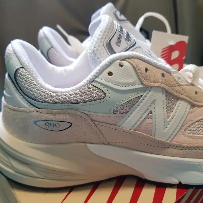 [BUNJANG] New Balance 990v6 Rose Sea Salt Sneakers / 뉴발란스 990 v6 로즈 씨솔트