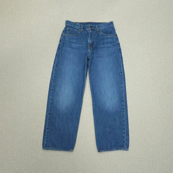 [BUNJANG] Levi's Women's Straight Leg Denim Pants (Medium Wash) / (25)리바이스 여성 스트레이트 데님 팬츠 대드진 중청