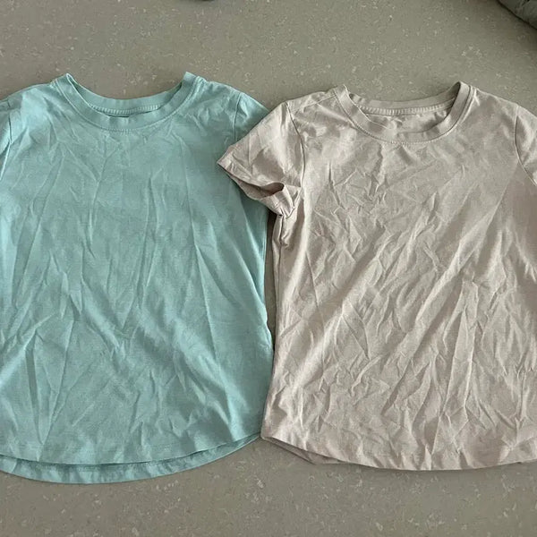 [BUNJANG] Andar Short Sleeve T-Shirts (Set of 2) / 안다르 반팔