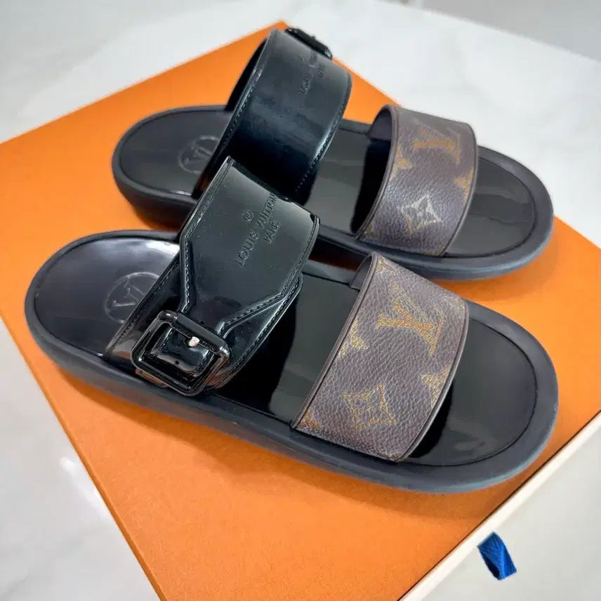 [BUNJANG] Louis Vuitton Sun Bass Sandals - Size 37 / 루이비통 썬바스 샌들-37