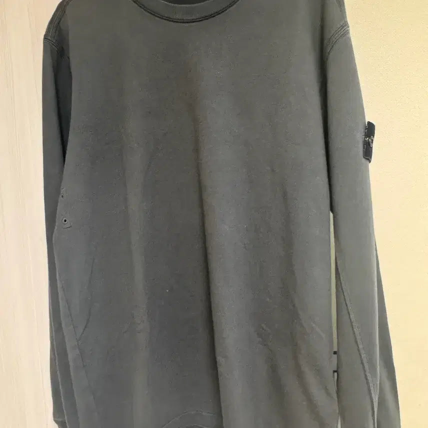 [BUNJANG] Stone Island Charcoal Sweatshirt / 스톤아일랜드 차콜 맨투맨 l 급처