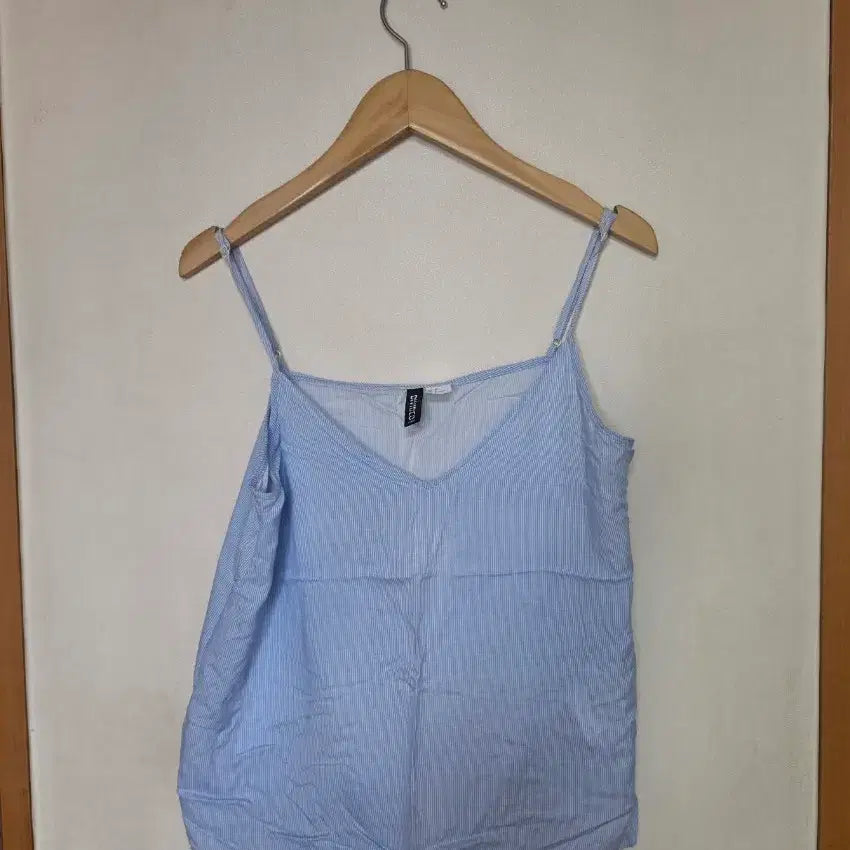 [BUNJANG] H&M Striped Camisole Blue / H&M 스트라이프 끈나시 블루