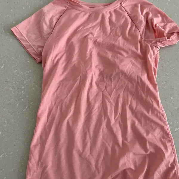 [BUNJANG] Andar Pink Short-Sleeved T-Shirt Size 2 / 안다르