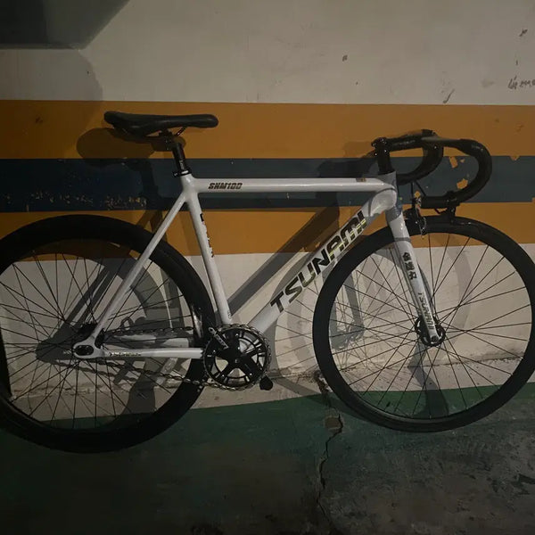 [BUNJANG] Tsunami SNM100 Road Bike M Size / 쓰나미 snm100 흰색 커버업 금장