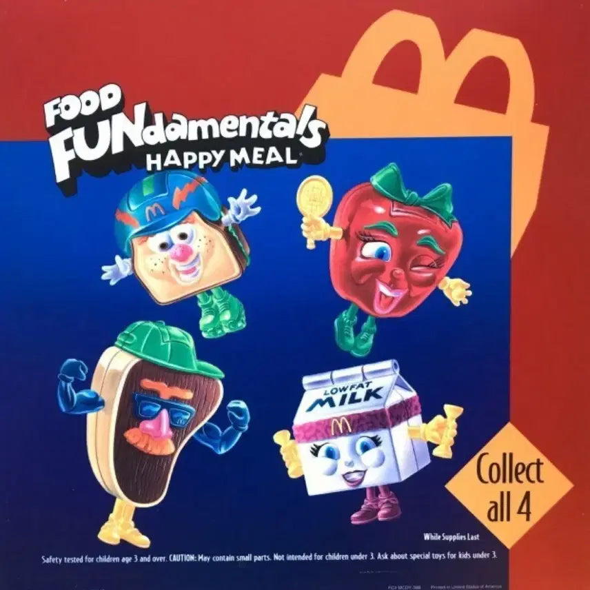 [BUNJANG] 1992 McDonald's Happy Meal Transforming Toy Set / 1992년 맥도날드 해피밀 빈티지 토이 판매