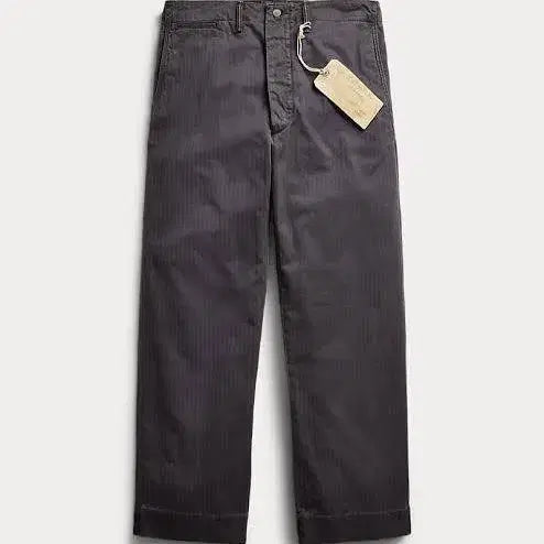 [BUNJANG] RRL Garment Dyed Herringbone Field Pants Black 32/30 / RRL 필드팬츠 가먼트다이 블랙 32/30