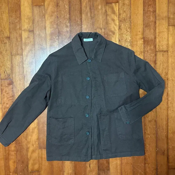 [BUNJANG] Brown French Work Jacket / 브라운 프렌치 워크 자켓