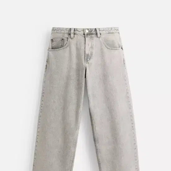 [BUNJANG] Zara Baggy Fit Jeans Grey / 자라 배기핏 청바지 그레이(42)
