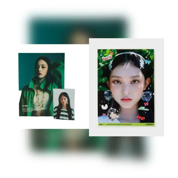 [BUNJANG] NewJeans Haerin Get Up House With Minji Bundle Set Photocard (Sealed) / 책받침 해린 겟업 하우스윗 민지 미개봉 뉴진스