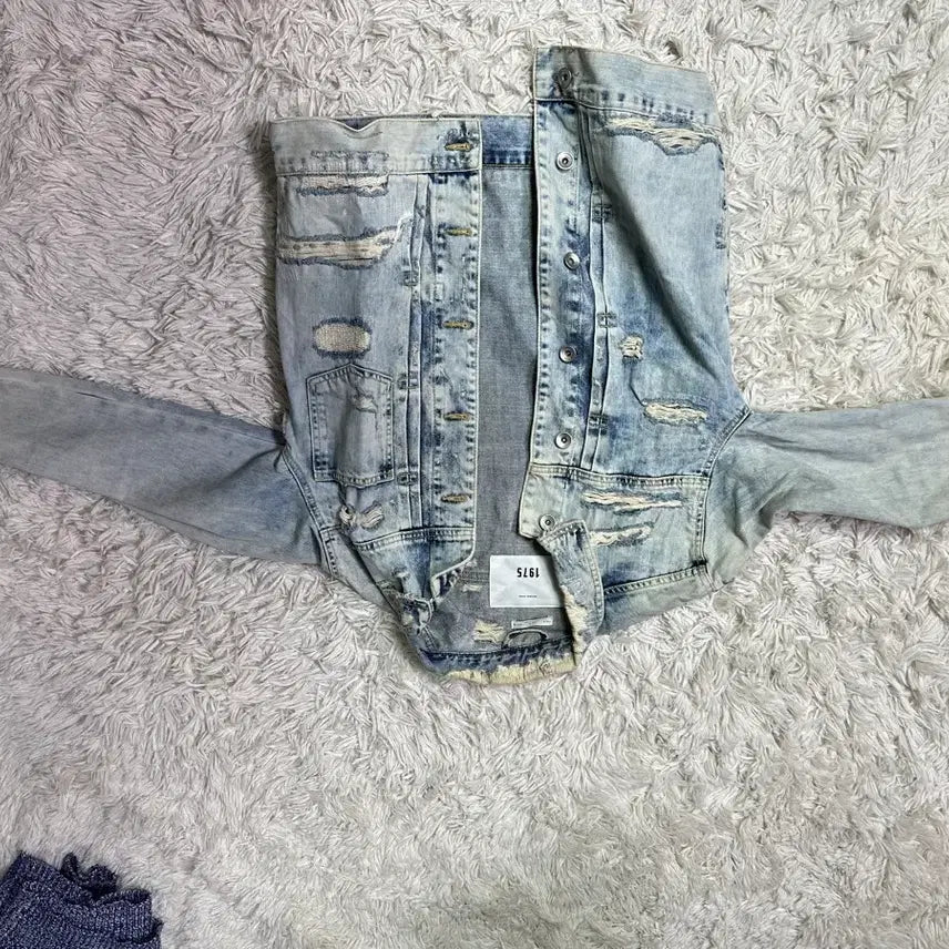 [BUNJANG] Zara 1975 Washing Denim Jacket M / 자라 1975 워싱 데님 자켓 M사이즈