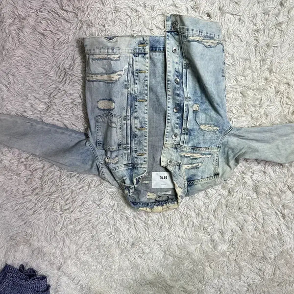 [BUNJANG] Zara 1975 Washing Denim Jacket M / 자라 1975 워싱 데님 자켓 M사이즈