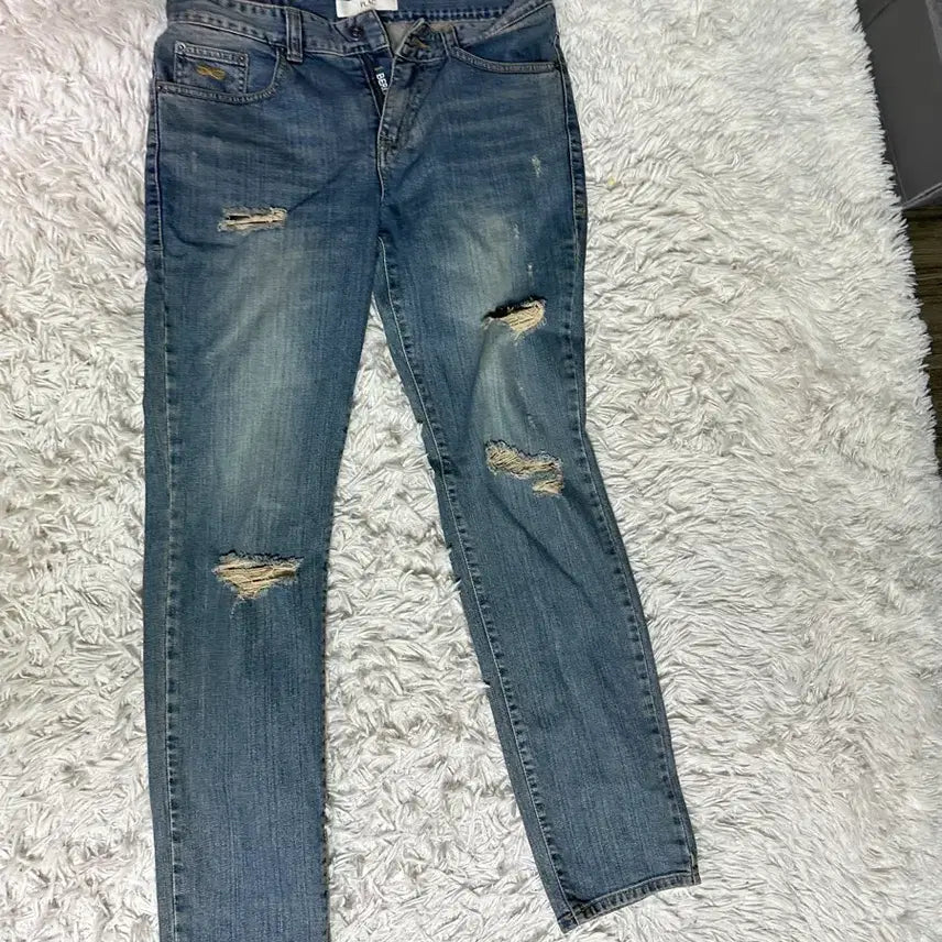 [BUNJANG] PLAC Slim Straight Berlin Jeans / PLAC(플랙) 슬림 스트레이트 베를린 청바지
