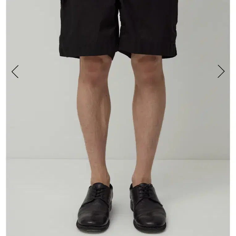 [BUNJANG] Rough Side Flap Shorts Ash Black Size 2 / 러프사이드 플랩 쇼츠 애쉬블랙 2사이즈