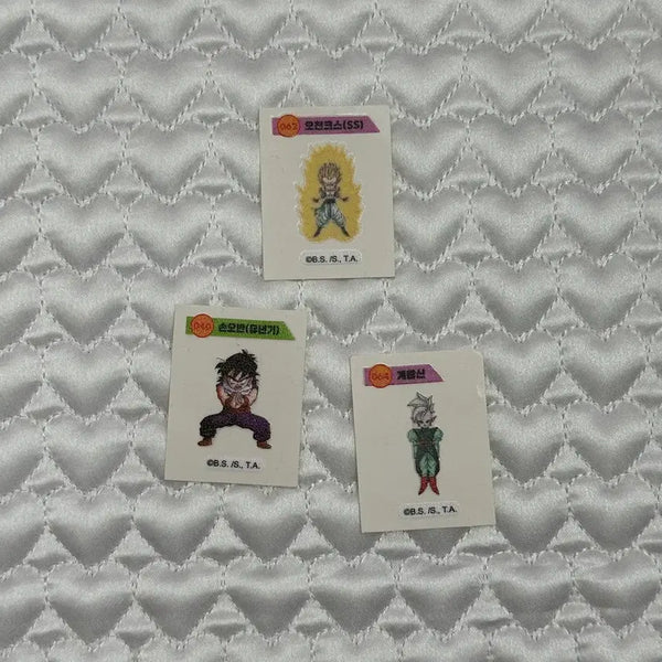 [BUNJANG] Dragon Ball Ttibu Seal Bundle Set / (일괄) 드래곤볼 띠부씰