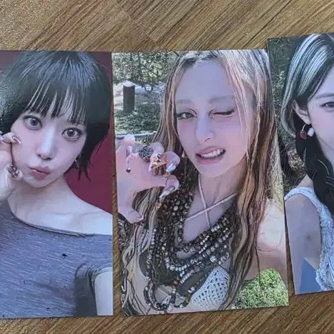 [BUNJANG] LE SSERAFIM FEARLESS 1st Gen Live Broadcast Photocard Set + Baby Photocard Set / 르세라핌 붐팔라 1주차 공방포카 세트 양도+아가포카세트