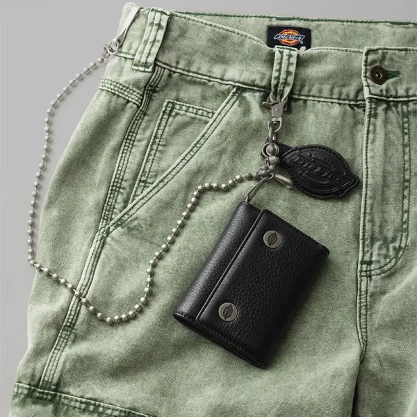 [BUNJANG] Dickies Cow Leather Bi-Fold Wallet / 디키즈 카우 레더 3단 지갑 새상품