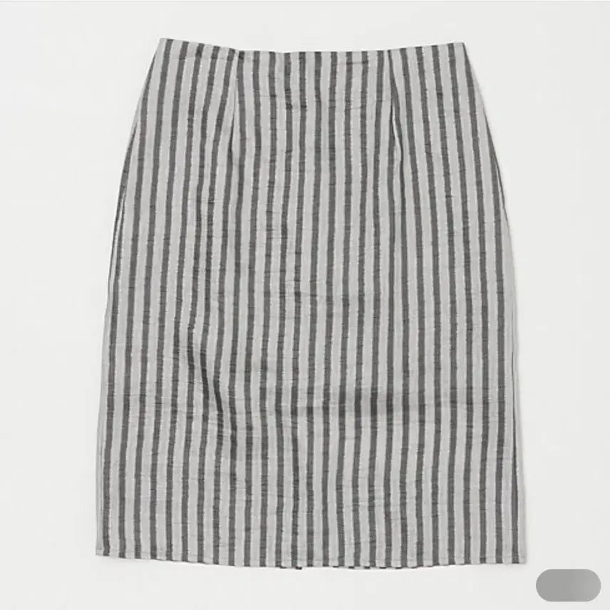 [BUNJANG] Nothing Everything Signature Stripe Midi Skirt / 낫띵에브리띵 SIGNATURE STRIPE MIDI SKIRT