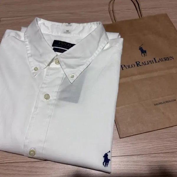 [BUNJANG] Polo Ralph Lauren Classic Fit White Oxford Shirt XXL / 매장정품)새상품. 폴로 셔츠, 랄프로렌 클래식핏 화이트 셔츠 XXL