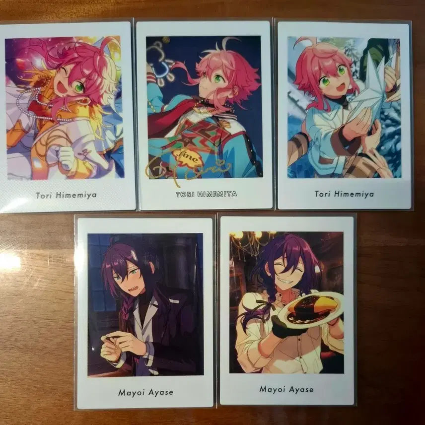 [BUNJANG] Ensemble Stars! Himemiya Tori & Ayase Mayoi Polaroid Set / 앙상블스타즈 히메미야 토리, 아야세 마요이 폴라로이드