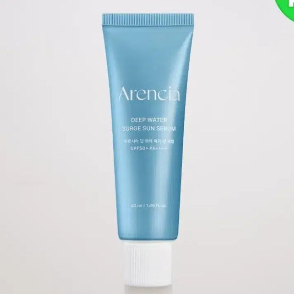 [BUNJANG] ARENSIA Deep Water Surge Sun Serum / 새상품 아렌시아 딥 워터 서지 선 세럼