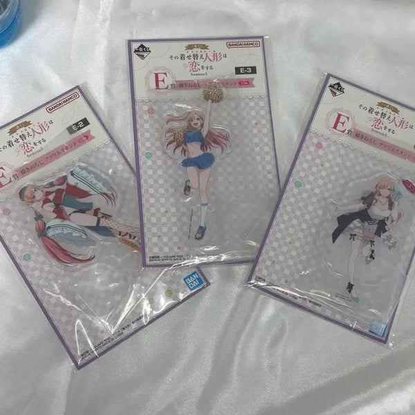 [BUNJANG] My Dress-Up Darling Kuji Acrylic Stand & Clear File Set / 비스크돌 아크릴 쿠지 그비돌 마린 클리어파일 아크릴스탠드