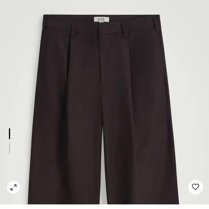 [BUNJANG] COS Wide Leg Cotton Twill Trousers Pants / cos 코스 와이드 레그 코튼 트윌 트라우저 팬츠