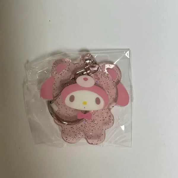 [BUNJANG] Sanrio My Melody Bear Hat Keyring / 산리오 곰돌이 탈 마이멜로디 키링
