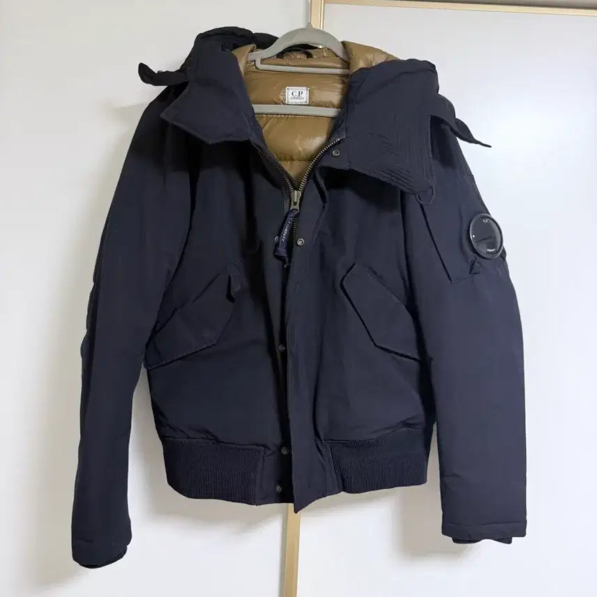 [BUNJANG] CP Company Navy Goose Down Padded Jacket / CP컴퍼니 네이비 구스다운 패딩 자켓