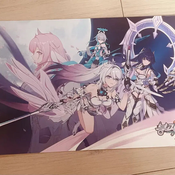 [BUNJANG] Honkai Impact 3rd Original Artbook 2 Special Poster / 붕괴3rd 원화집2 특전 포스터