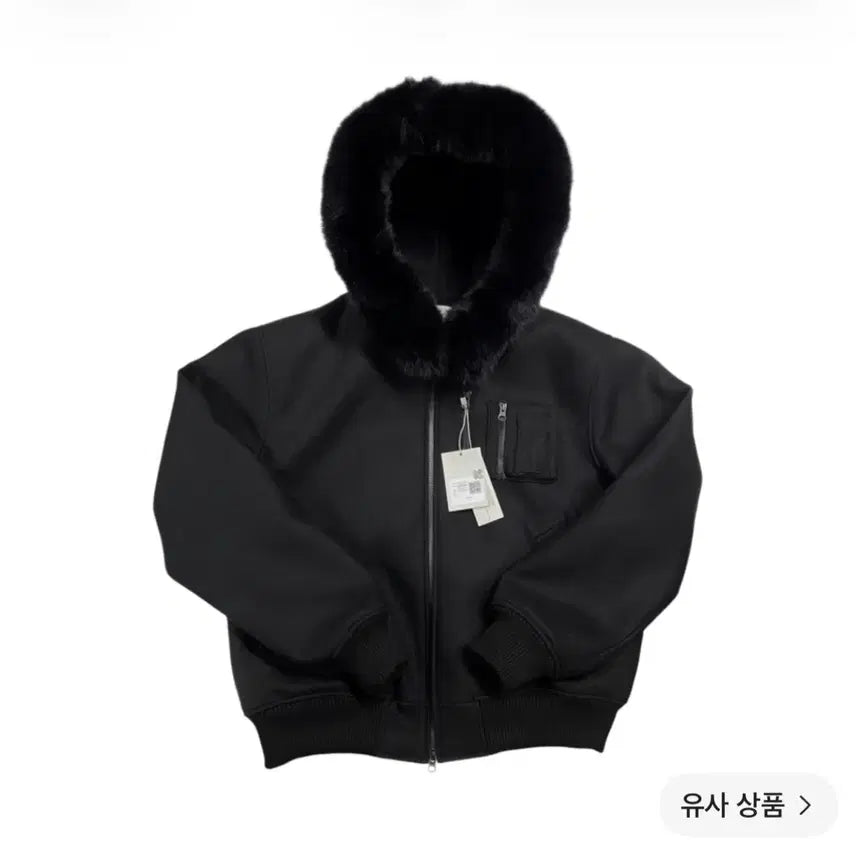 [BUNJANG] Under My Car Fox Trimming Jacket / 1) 언더마이카 코모로 폭스 트리밍 자켓