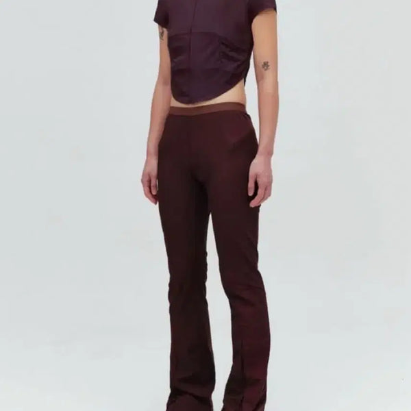 [BUNJANG] EE Numare Nylon Bootcut Pants / EE 누마레 나일론 부츠컷 팬츠