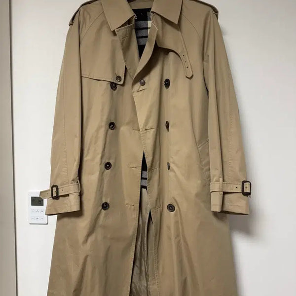[BUNJANG] Mackintosh Original Trench Coat Khaki (Size 42, Made in UK, Detachable Lining) / [Made in UK] 매킨토시 맥킨토시 트렌치코트 42사이즈(내피 포함)