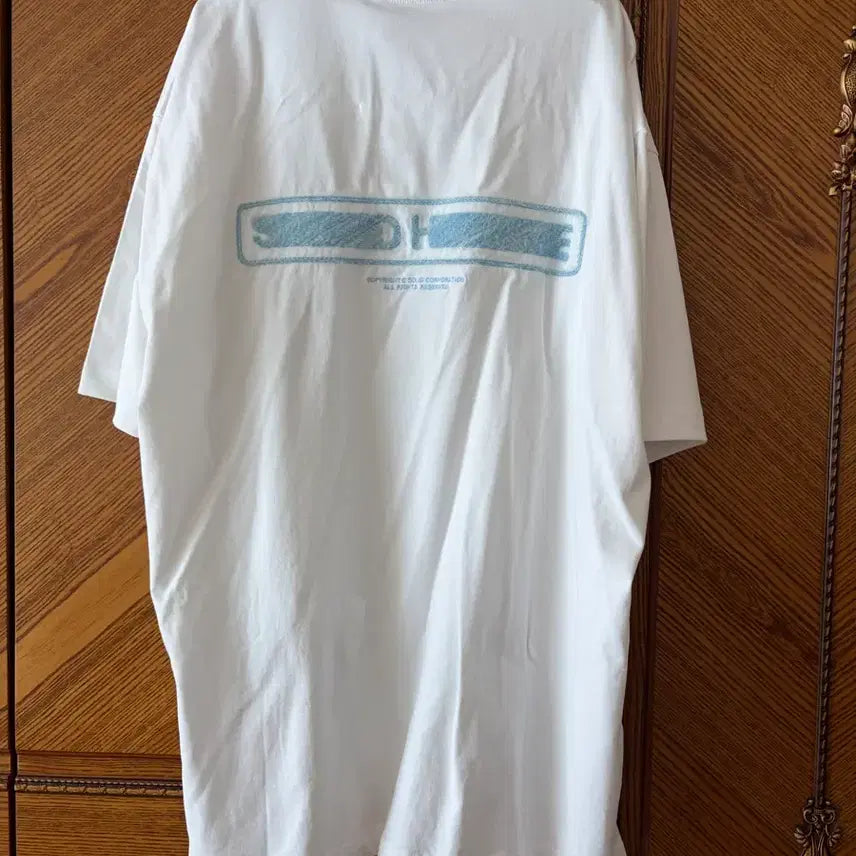 [BUNJANG] Solid Homme 26FW Back Logo T-Shirt / 솔리드옴므 26fw 백로고 티셔츠 50
