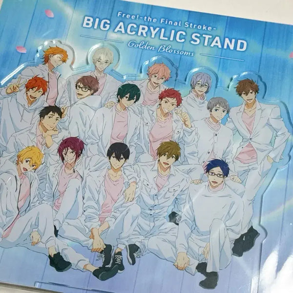 [BUNJANG] Free! The Final Stroke Group Big Acrylic Stand (Sealed) / 프리! 극장판 단체 빅아크릴 스탠드 (미개봉)