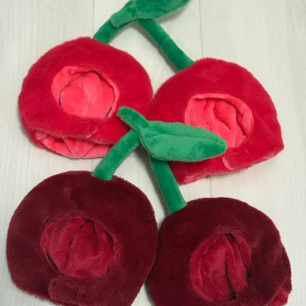 [BUNJANG] 10cm Doll Cherry Hat & Marshmallow Cup Bundle / 10cm 인형모자, 소품 - 체리모자, tor 마시멜로우컵