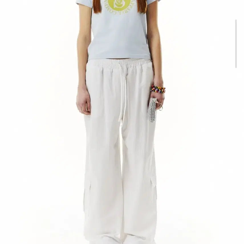 [BUNJANG] Sculptor Linen Pants White / 정가 79900원 스컬프터 린넨 팬츠 화이트