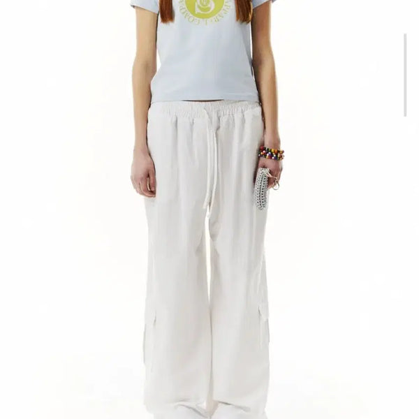 [BUNJANG] Sculptor Linen Pants White / 정가 79900원 스컬프터 린넨 팬츠 화이트