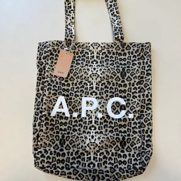 [BUNJANG] A.P.C. Leopard Tote Bag / 새상품 A.P.C. 레오파드 토트백