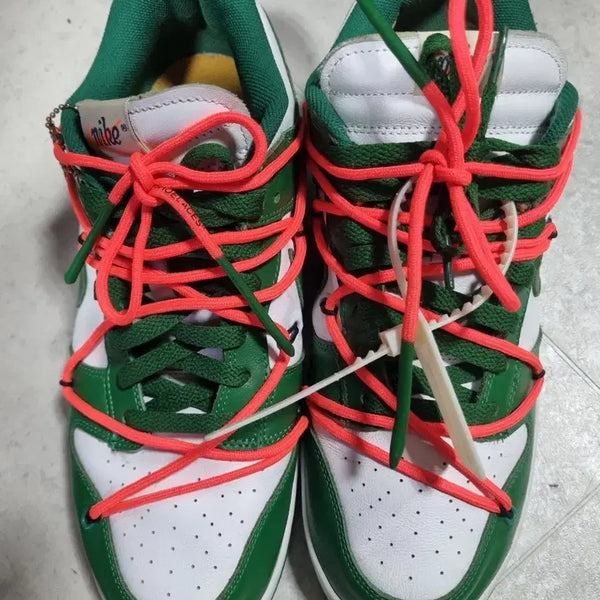 [BUNJANG] Nike Off-White Dunk Low Pine Green / 나이키 오프화이트 덩크 로우 파인 그린