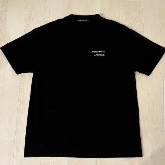 [BUNJANG] Andersson Bell Black Short Sleeve T-Shirt Size 105 / 새상품급]  앤더슨벨반팔티.  105