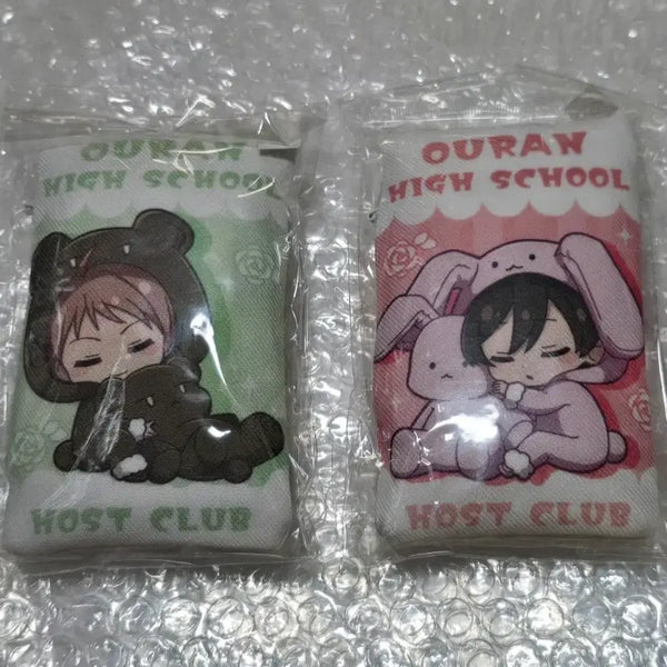[BUNJANG] Ouran High School Host Club KujiMate B Prize Hikaru & Haruhi Pouch Eco Bag Bundle Set / 오란고교 쿠지메이트 B상 하루히 히카루 파우치 에코백 일괄