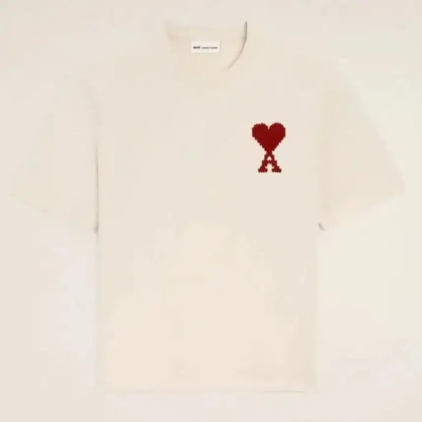 [BUNJANG] AMI Heart Big Logo T-shirt / 아미 하트 빅로고 반팔티셔츠