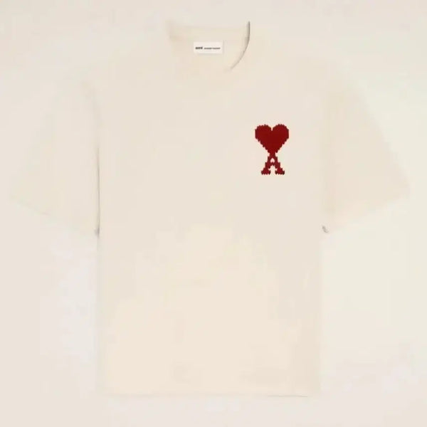 [BUNJANG] AMI Heart Big Logo T-shirt / 아미 하트 빅로고 반팔티셔츠