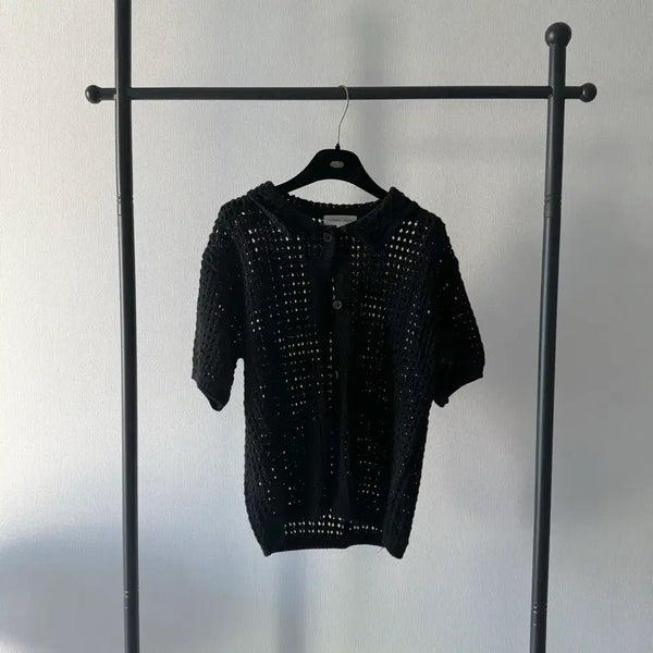 [BUNJANG] Thomas More Black Knit X-Small / 토마스모어 블랙 니트 X-SMALL