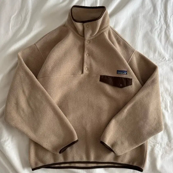 [BUNJANG] Patagonia Synchilla Fleece Jacket Cream Brown Vintage 2011 RKH Size M / [M] 파타고니아 신칠라 빈티지 크림 브라운