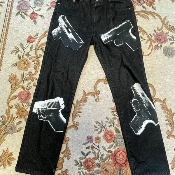 [BUNJANG] I4p Gun Denim Pants / I4p 권총 데님 팬츠 4gun L