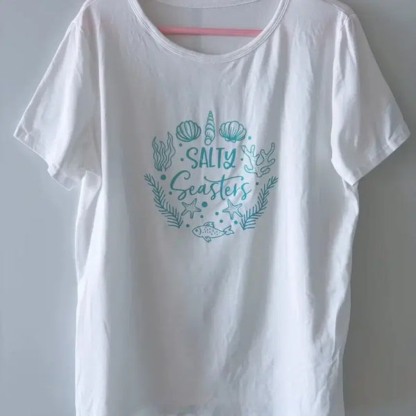 [BUNJANG] XL (88 Size) Long Length Short Sleeve T-Shirt / 88사이즈 XL 시원하고 가벼운 반팔티 기장길어요