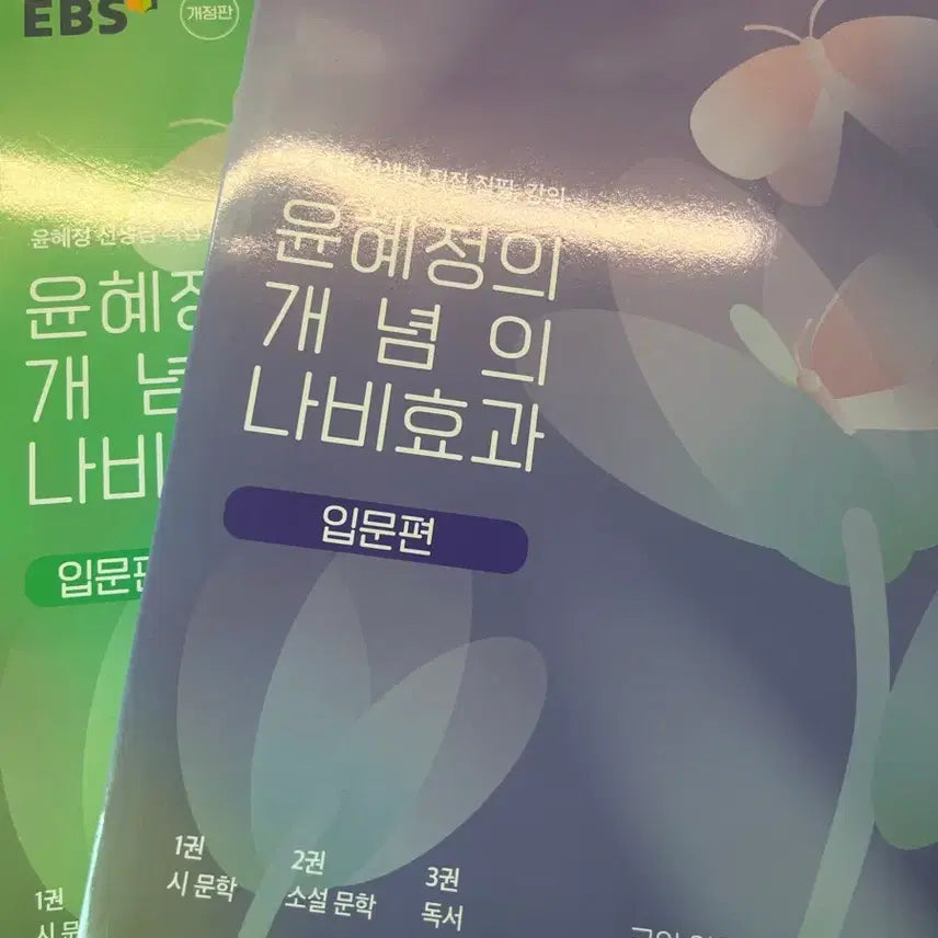 [BUNJANG] Yoon Hye-jung "Butterfly Effect" Intro Edition Workbook / 윤혜정 개념의 나비효과 입문편 워크북 포함(새책)