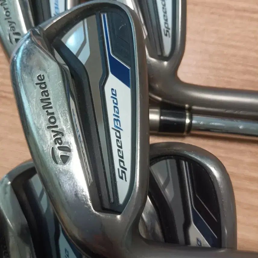 [BUNJANG] TaylorMade Speed Blade Steel SR (Uniflex) Iron Set - Left Hand / 좌타 테일러메이드 스피드 블레이드 스틸sr(유니플렉스)아이언 세트