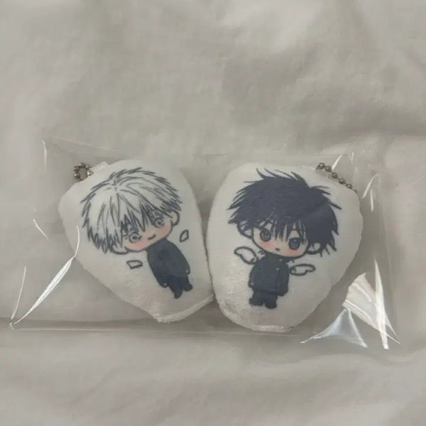 [BUNJANG] Gojo x Geto Cushion Keyring / 나즈님 고죠후시 고죠 메구미 쿠션 키링